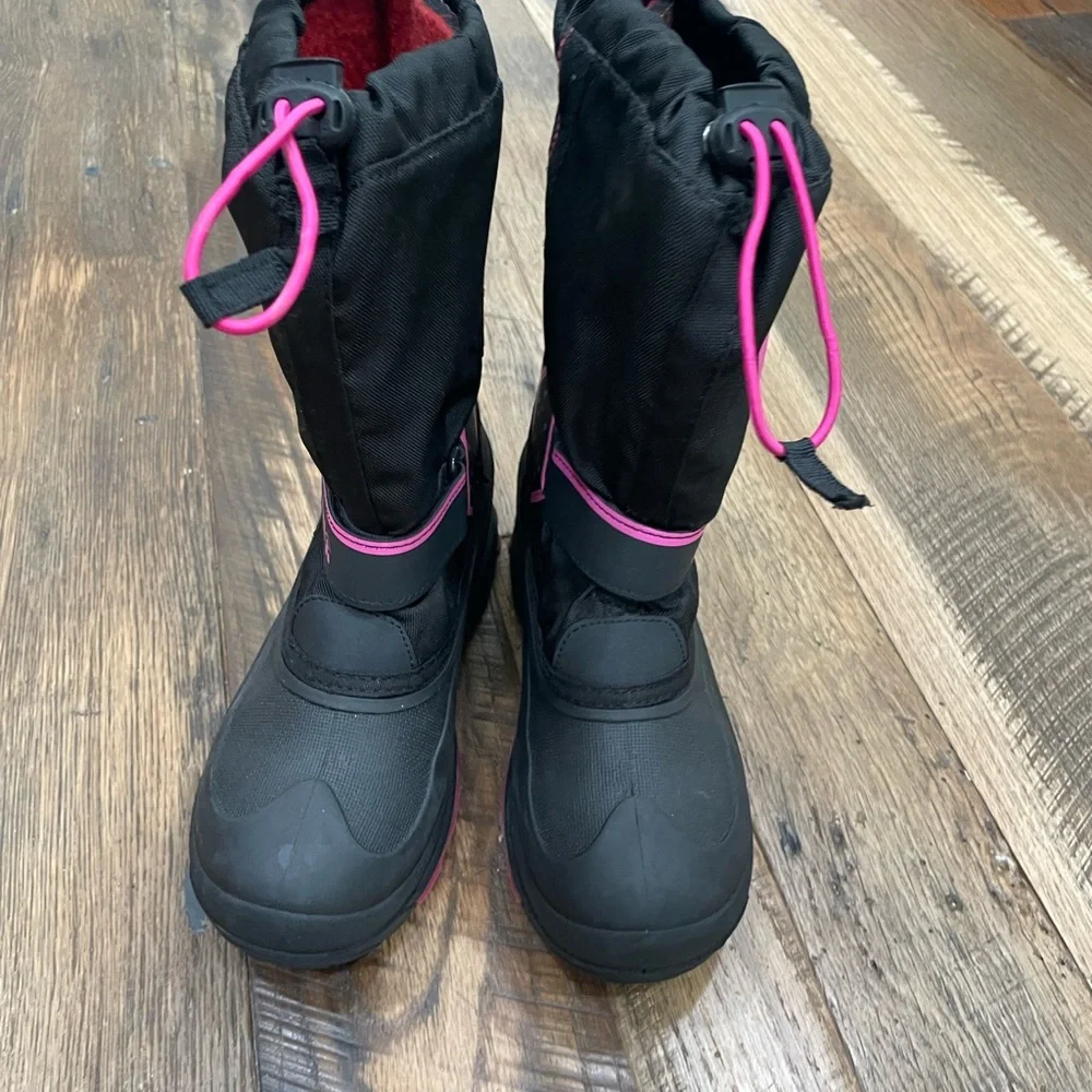 Kamik winter snow waterproof boots girl 5